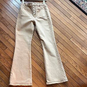 Ann Taylor Patch Pocket Flare Jean